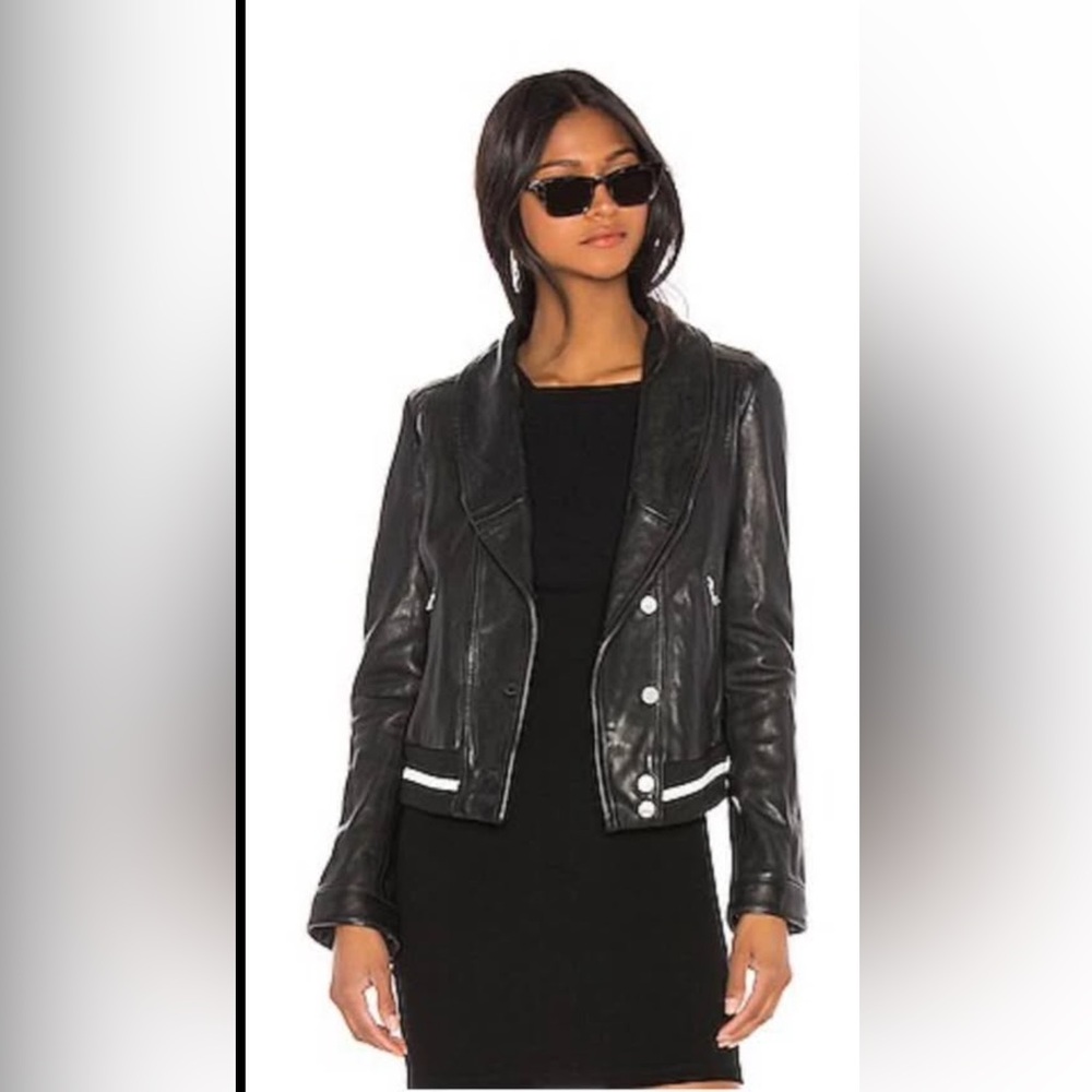 Lamarque leather jacket. Size small.